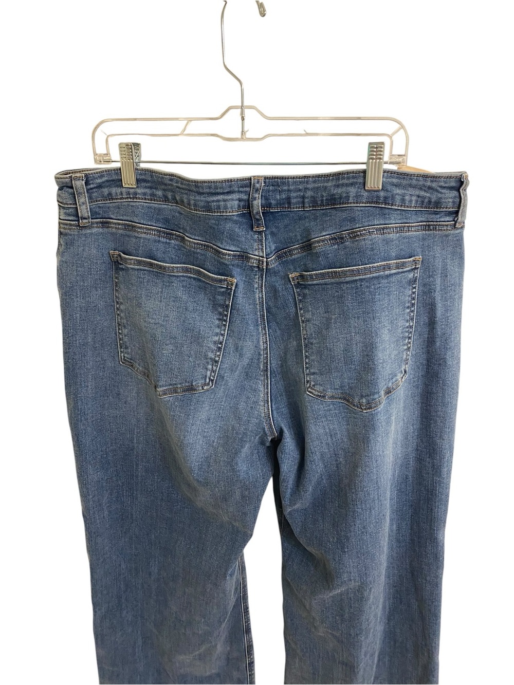 KUT FROM THE KLOTH WIDE LEG JEANS MEDIUM WASH WOMENS SIZE 16 TRENDY HIGH RISE - Picture 7 of 16